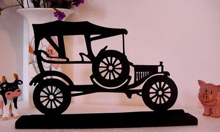 Vintage Car Tissue Holder